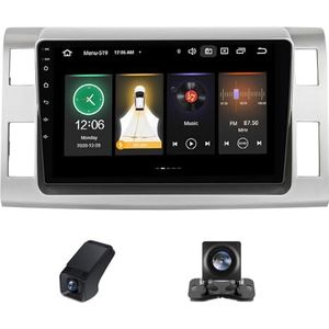 Draadloze Carplay Android 14 Autoradio 2 Din 10 inch autoradio geldt voor Toyota Previa XR50 3 III Estima AHR20 XR50 3 2006-2019 met Android Auto GPS-navigatie 10inch met Bluetooth(C20)