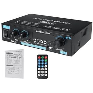 40 0W + 400W Mini 2.0-kanaal digitale versterker Bluetooth 5.0-ontvanger USB Muziekspeler Stereo Home/Auto Marine Audio Amp