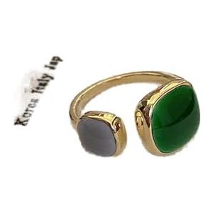 Vintage zachte vlinder open ringen voor vrouwen verstelbare kleurrijke druppel glazuur ringen nieuwe hoge kwaliteit prachtige sieraden geschenken-JZ016