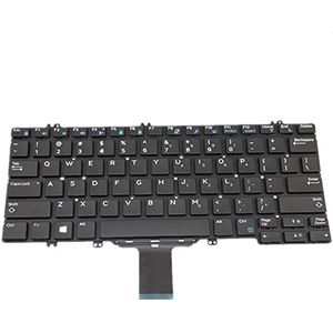 Laptop Toetsenbord Voor For DELL Latitude E7280 Verenigde Staten Lay-out Colour Zwart