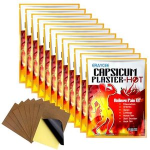 96 stuks patches voor pijnverlichting, pijnpleisters, kniepijn, spier- en gewrichtspijn voor rug, knie, nek, spierpijn