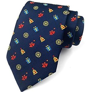Vijf domeinen High -Density Christmas Tie Huwelijk Bride's Tie Happy Festival Tie Tie herenbind (Color : SDL-14)