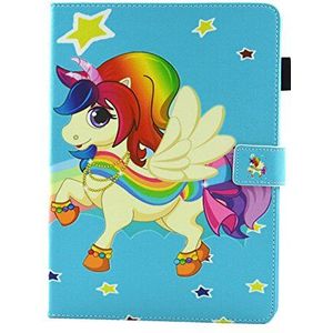 Lspcase iPad 2017 iPad 9 7 inch Case - Lichtgewicht Smart Case Slim Shell Stand Cover met Auto Sleep Wake Functie Functie voor Apple iPad 9.7"" 2017 Release Tablet Apple iPad 9.7 Inch 2017 Sterren Eenhoorn