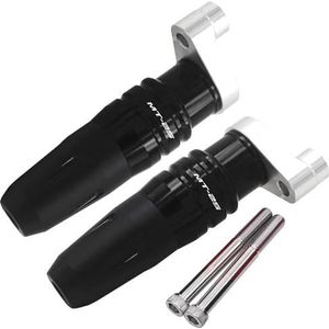 Motorfietsmodificatie Accessoires 2019-2023 Motorfiets Voor- En Achteras En Voorvork Anti-collision Slider Wieldop Voor MT03 MT25 MT 03 MT 25(Zwart,B)