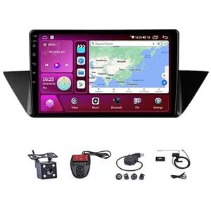 Android Touch Screen Car Stereo 10 Inch Car Stereo Radio Plug And Play Autotoebehoren Autoradio met Bluetooth En Navigatie En Achteruitrijcamera Voor BMW X1 E84 2010-2015(M100S WIFI 1G+16G)