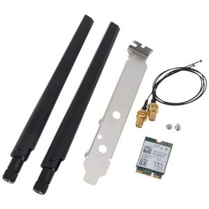 2.4GHz/5GHz/6GHz CNVI draadloze netwerkkaart AX411 Bluetooth-compatibel 5.3