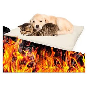 Hondenmand Zelfverwarmende Pet Bed Mat Warmer Benodigdheden Pad Kat Honden Duurzame Waterdichte Elektrische Verwarming Mat Huisdierbed
