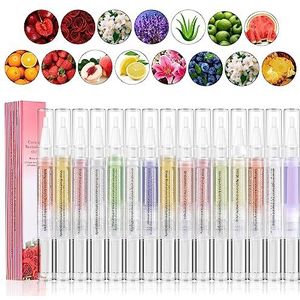 15 stuks nagelolie pen, bestauty nagelverzorging nagelriemolie pen nagelverzorging pen nagelriem, nagelriemolie zorg voor voet en vingernagels en nagelriemen