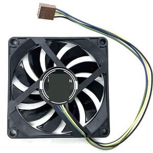 8010 80mm 8cm Stille Mute Ventilator PWM Bal Ultra Dunne 4-Pin Snelheidsregeling Computer CPU Power ITX Kleine Behuizing 12V