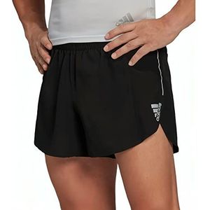 adidas Otr Split Shorts voor heren, zwart/reflecterend zilver., S