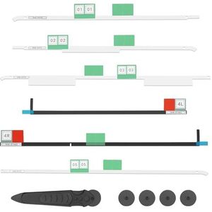 Zelfklevende strip voor lcd-scherm, plakband, reserveband compatibel met Apple iMac 21,5 inch A1418 Retiona 2017, 2019, 2020, met gereedschap voor het openen van het lcd-display (bijgewerkt model