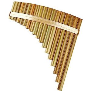 18 Pijpen F Sleutel Panfluit Chinese Traditionele Houtblazers Instrument Natuurlijke Bamboe Pan Pijpen panfluit traditioneel