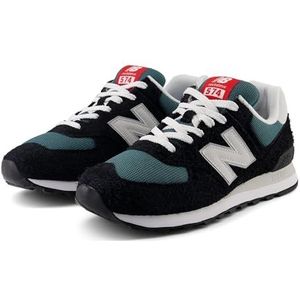 New Balance Unisex Adult 574 Sneaker, ZWART (001), 38.5 EU