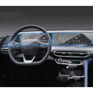 Voor Changan Voor Eado Plus 2020 2021 2022 Auto GPS Navigatie Gehard Glas Scherm Beschermfolie Auto-interieur Anti-kras Film Fitting navigatie schermbeschermer (Size : Three-piece)