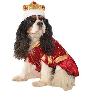 Rubie's Huisdier kostuum, Medium, Rode Koning
