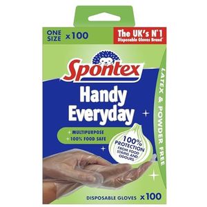 Spontex 100 Handige multifunctionele wegwerphandschoenen
