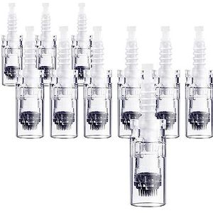 Snadi - Cartridge met 36 Naalden voor Dermapen M5 M7 N2 en E30 | Verpakking van 10 | Alleen Compatibel met Dr. Pen | Chirurgische Stalen Naald | Voor Herstel van Haar en Huid, Verbeter Littekens