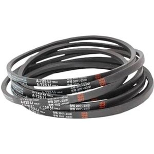 2 stuks GEWIKKELDE V-RIEM A660Li A686Li A710Li A725Li A737Li A750Li A762Li A787Li A800Li A813Li Industrie Zwarte Rubber A Type V-riem(A800Li)
