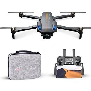 Tedroka K911 GPS Drone met HD 1080P Camera | Drone met 4K Camera | 2 Batterijen 25 Min Vliegtijd | Incl. Draagtas | Opvouwbare Drone | Volwassenen Camera Drone| 800 m range