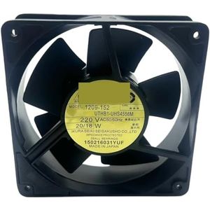 Voor IKURA 1209-152 UTHB1-UHS4556W AC 220V 20/18W 120x120x38mm serverkoelventilator