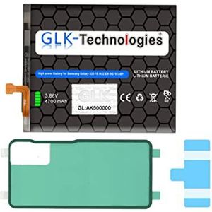 High Power vervangende batterij compatibel met Samsung Galaxy S20 FE (G780F) Galaxy S20 FE 5G (G781B) | GLK-Technologies Battery | accu | 4700mAh batterij | incl. 2x plakbandsets