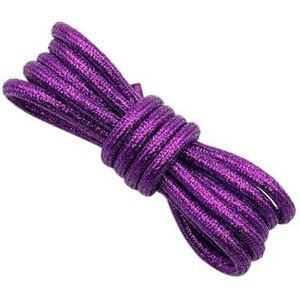 Gnmshzy 4,5 mm ronde veters in effen kleur, Paars, 39"" ( 100 cm )