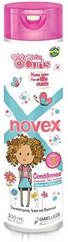 Novex My Little Curls Conditioner voor kinderen vanaf 3 jaar, ontwart zachtjes en helpt pluis te verminderen, hydrateert het haar en helpt krullen te definiëren, 300 ml
