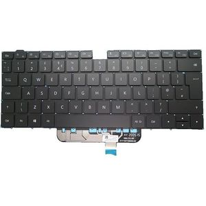 Nbl-WAQ9R Laptop Backlit Toetsenbord Voor HUAWEI voor MateBook D 14 voor Russisch RU/Verenigde Staten US/TI(United Kingdom UK)