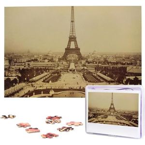 Eiffeltoren puzzels gepersonaliseerde puzzel 1000 stukjes legpuzzels van foto's foto puzzel voor volwassenen familie
