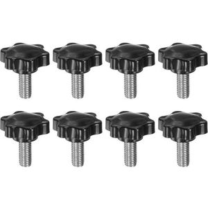 Handmatige knopschroefbout met koperen kern M5 M6 M8 van koolstofstaal(10PCS,M5x45 D25)