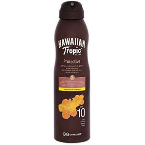 Hawaiian Tropic - Zonneolie - Beschermingsspray - Fp 10 - 180 ml