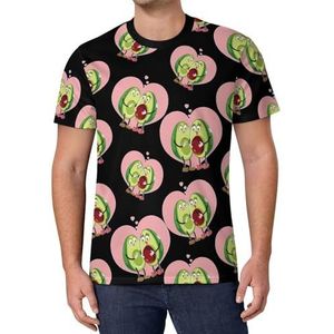 Avocado Familie Zwangerschap Mannen Korte Mouw T-shirt Causale Ronde Hals Tee Mode Zomer Tops