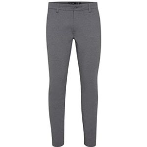 Indicode IDKoldart chinobroek voor heren, stoffen broek met stretchaandeel en patroon, grijs (grey mix 914), 36W x 34L