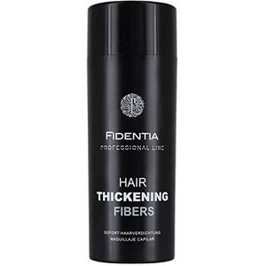 FIDENTIA PREMIUM Hair Thickening FIbers voor haarverdichting 28g | haarpoeder 100% natuurlijk & vegan gemaakt van katoen | Middenbruin