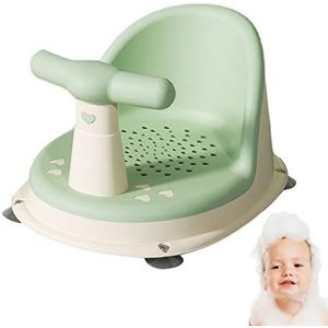 Babybadzitje, badzitje voor baby's, antislip, met sterke zuignap, voor baby's van 6-18 maanden