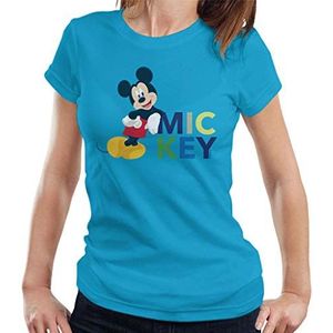 Disney Mickey Mouse Cool Lean T-shirt voor dames