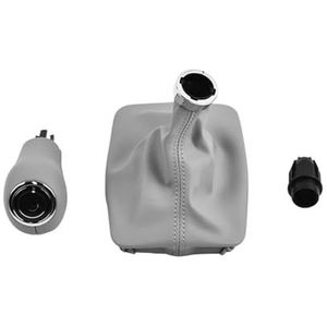 Auto Versnellingspookknop Versnellingspookknop Met Hoes Voor Mercedes Voor Benz C-Klasse W204 E-Klasse W212 W207 GLK X204 2007 2008 2009 2010 2011 2012 2013 Schakelpookhendel(Gray)