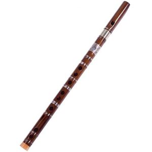 bamboe fluit Bamboeblokfluit Bamboe Etnische Bamboefluit Speelinstrument Student Beginner (Color : E)