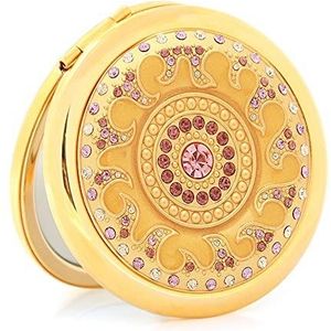 Dkee make-upspiegel Diamond Dubbelzijdig Folding Portable Portable Mirror Business Gift Creative praktische kleine Mirror