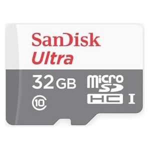 Sandisk Sdsquns-032G-Gn3Ma Ultra Micro Sdhc Class 10 Geheugen Kaart Met Adapter, 32Gb