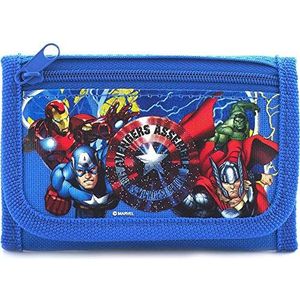 Disney Marvel Avengers Blue Trifold Wallet - 1 WALLET