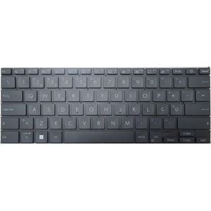 Laptoptoetsenbord voor ASUS voor ZENBOOK 14X voor OLED UX3404V UX3404VA UX3404VC Blauw met achtergrondverlichting België BE/FR/PO/UK V2216KFGE1(Portuguese PO)