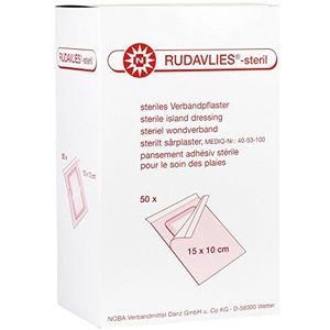 Noba RUDAVLIES Sterile, Association Patches, Wound Dressing, Size Selection, 50 stuks - 15 x 10 cm