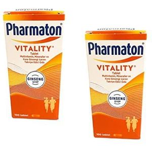 Pharmaton (2 stuks) - - Vitality | 100's | Pakket van 2 stuks per bundel