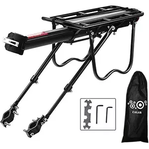 Aluminium Fietsendrager Achterdrager – Snel Te Monteren, Max. 10 Kg, Voor Mountainbike En Racefiets Met Buis <32 Mm