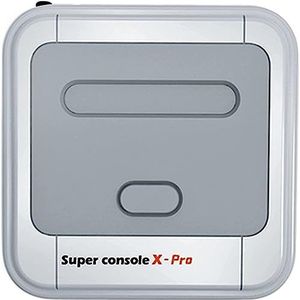 Superconsole, 256 GB PS1 Plug and Play Retro draadloze videogameconsole Ingebouwde 50000 klassieke games Ondersteuning PS1 PSP N64 SFC NES Etc 80 Simulators (Size : 256gb)