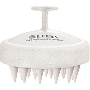 HEETA Massageborstel voor hoofdhuid, shampooborstel met zachte siliconeharen voor roosverwijderen en jeukverlichting, haarmassage voor mannen en vrouwen