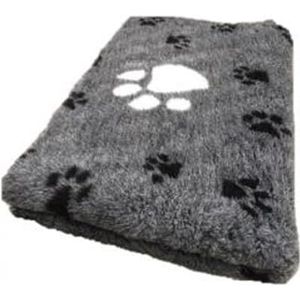 Vetbedding Veterinary Bed - Big Paw Grey- 150 x 100 cm Hondenkleed Dierenkleed Puppykleed Hondenfokker UK Made wasbaar