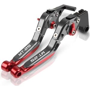 Motorfiets koppelingshendel, Motorfiets Trommelremmen Motorfiets Uitschuifbare Verstelbare Opvouwbare Handgreep Hendels Rem Koppelingshendel for Y&amaha for MT-25 2015-2018 Reservoir Hendels,Professio