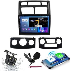 Android 14 Auto Stereo Navi voor K-IA Sportage (2007-2012) 9 ""QLED-scherm Autoradio met draadloze carplay Android Auto GPS-navigatie met Bluetooth 5.0 HIFI FM 5G-WiFi SWC RDS MIC,M200s